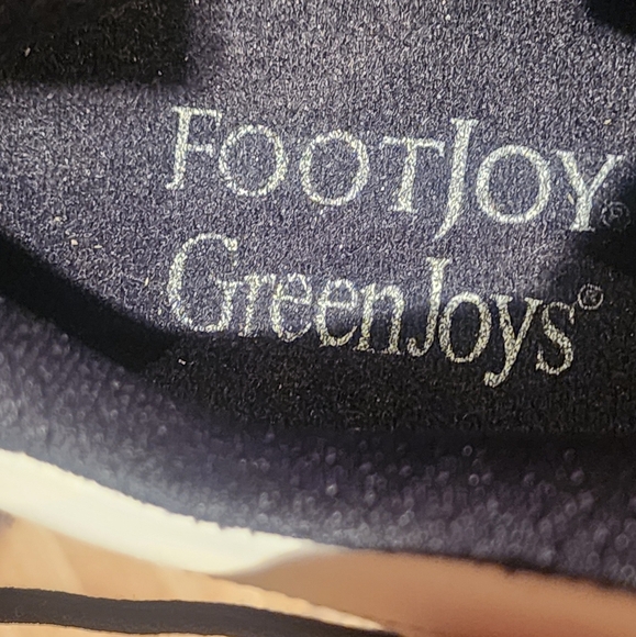 FootJoy Men's White and Brown Golf ShoesSize 9.5M - Picture 9 of 10